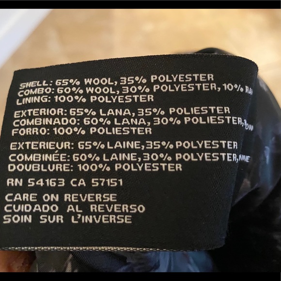 *SOLD* Guess Women's Pea Coat Double Breasted - Picture 6 of 6